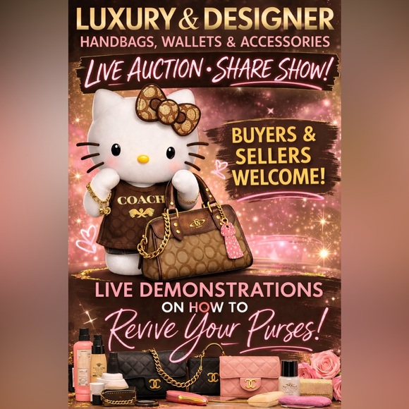 Coach Other - 3/29 @1pm CST Coach bags, Luxury & Designer share show!